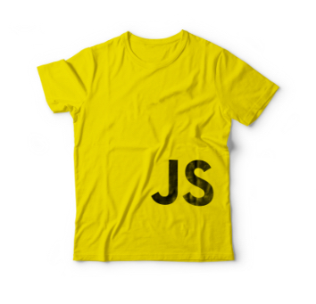 Foto camiseta JavaScript